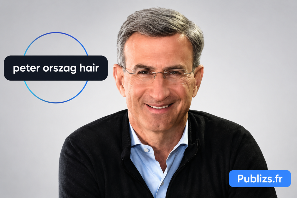 Peter Orszag Hair pourquoi sa coiffure suscite autant d’attention